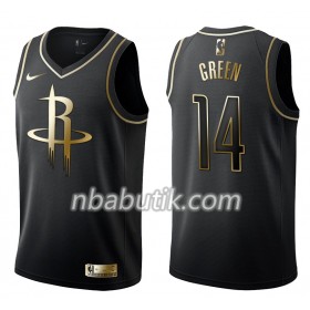 NBA Mænd Trøje Houston Rockets Gerald Green 14 Nike Sort Golden Edition Swingman